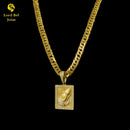 Colar Folhado a Ouro