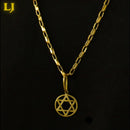 Colar Folhado a Ouro