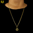 Colar Folhado a Ouro