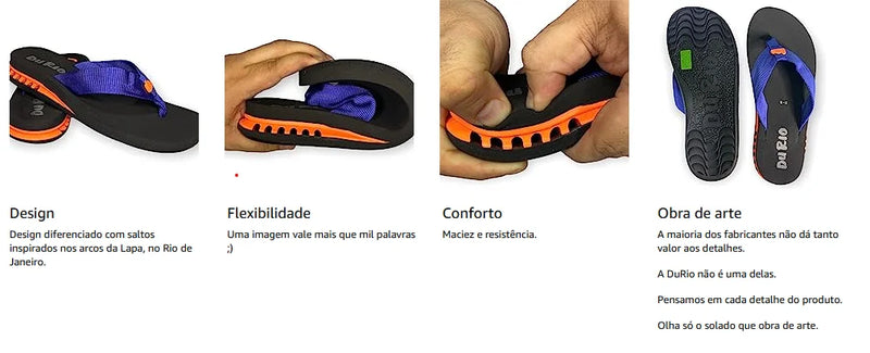Chinelo Masculino com Salto