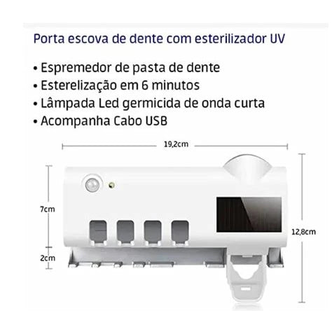 Porta Escovas UV