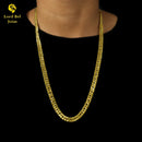 Colar Folhado a Ouro