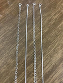 Conjunto 4 Pulseiras Folhadas a Prata